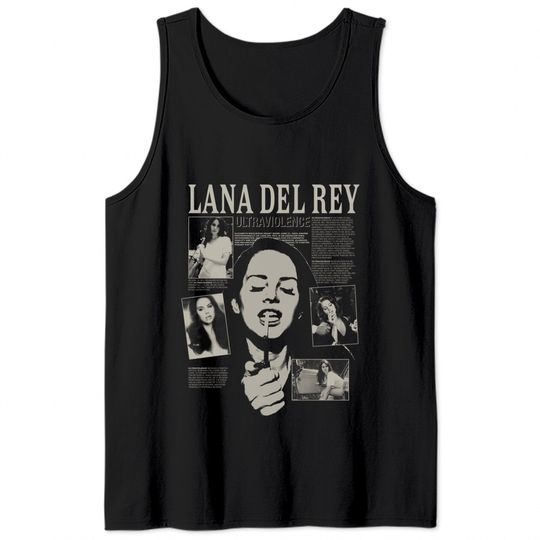 Discover Lana Del Rey Vintage Wash Tank Tops