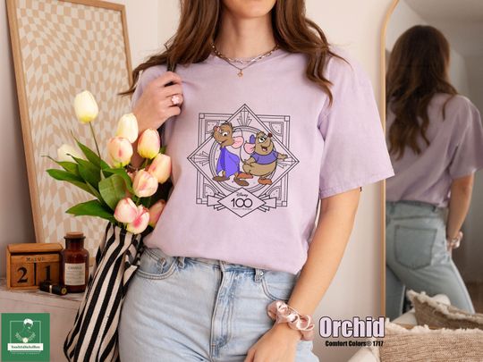 Jaq and Gus Disney 100 Year of Wonder Shirt, Jaq and Gus Disney 100th Anniversary T-Shirt