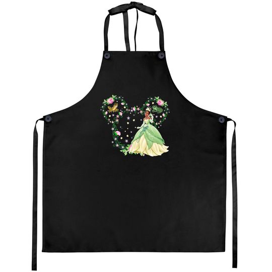 Disney Tiana Princess Aprons, Disneyworld Aprons