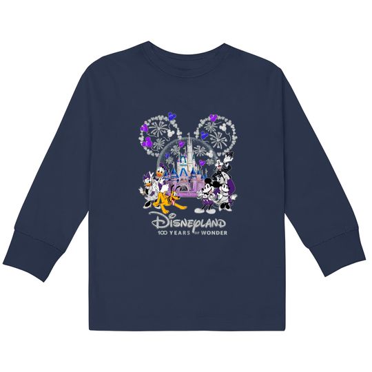 100th Disney Anniversary Kids Long Sleeve T-Shirts
