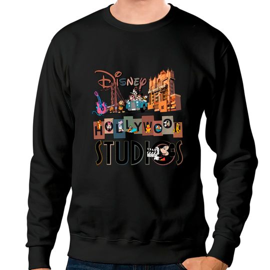 Hollywood Studios Sweatshirts, Disney Sweatshirts, Retro Disney Sweatshirts, Hollywood Studios Family Sweatshirts