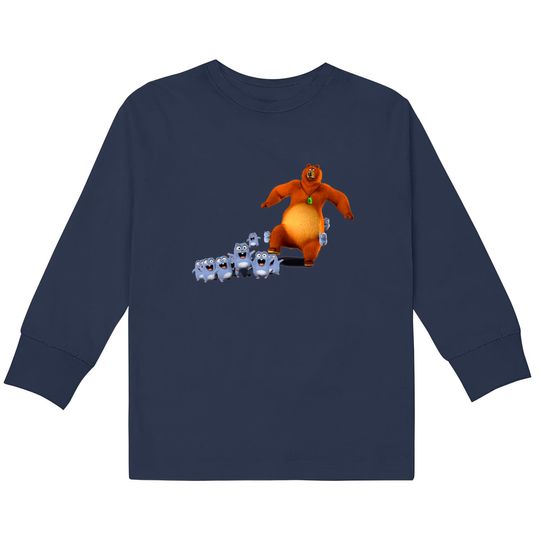 Grizzy and lemmings funny  happy the lemmings Kids Long Sleeve T-Kids Long Sleeve Kids Long Sleeve T-Kids Long Sleeve T-Shirts
