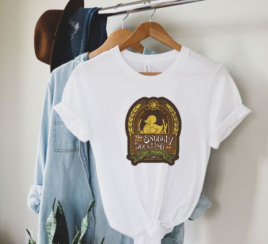 The Snuggly Duckling Disney T-Shirt, Tangled MovieShirt, Snuggly Duckling Tavern Shirt