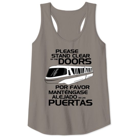 Please Stand Clear - Monorail Disney - Tank Tops