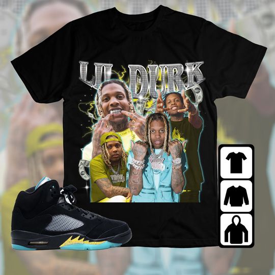 Jordan 5 Aqua Unisex T-Shirt, LD Rapper, Shirt To Match Sneaker