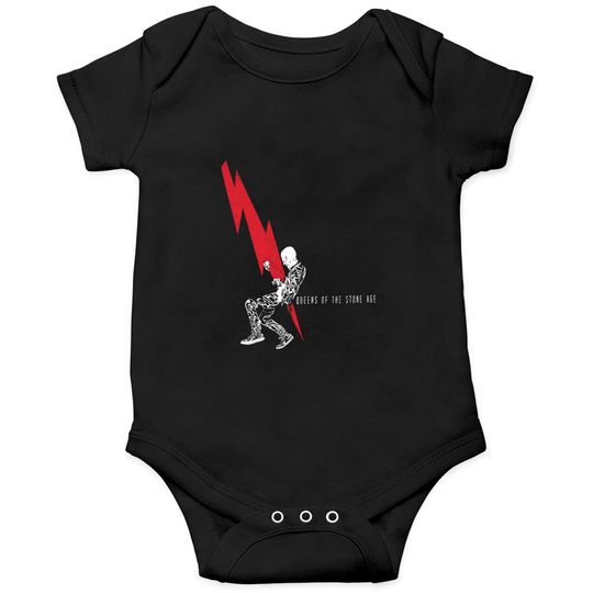 Discover Queens Of The Stone Age Unisex Onesies: Lightning Dude