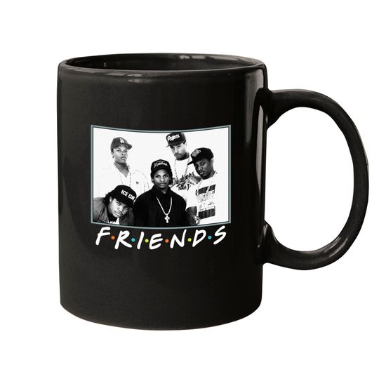 NWA Friends Mugs, N.W.A Mugs, NWA Merch Tour Hip Hop Rap Mugs