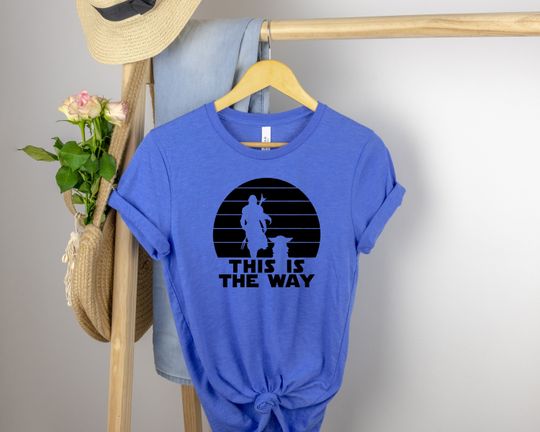 This is the way, Disney Family and couple tshirt, disney matching tshirt, disney mandalorian  tshirt