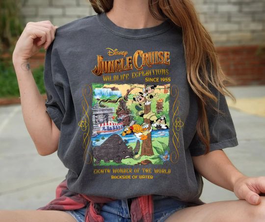 Disney Jungle Cruise Ride Shirt, Disney Safari Shirt, Mickey and Friends Shirt