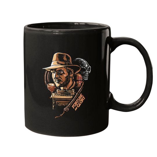 Indiana Jones Fortune and Glory Mugs