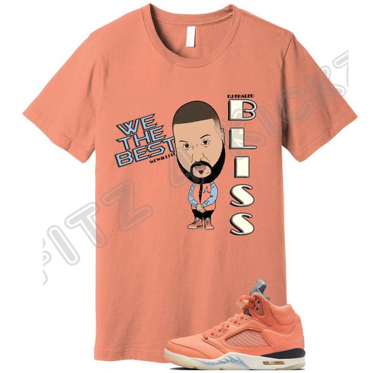 Fitz 4 kickz Shirt to match the Jordan 5 Crimson Bliss