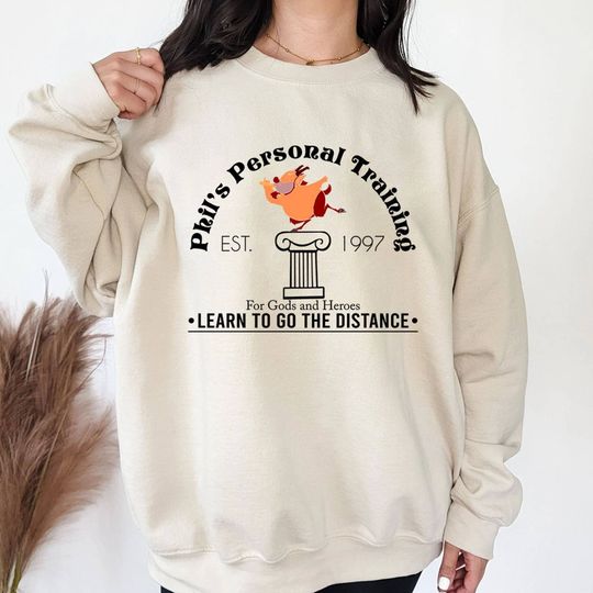 Hercules Shirt Phil's Personal Training Greek Gods Shirt Disney Hercules Shirt