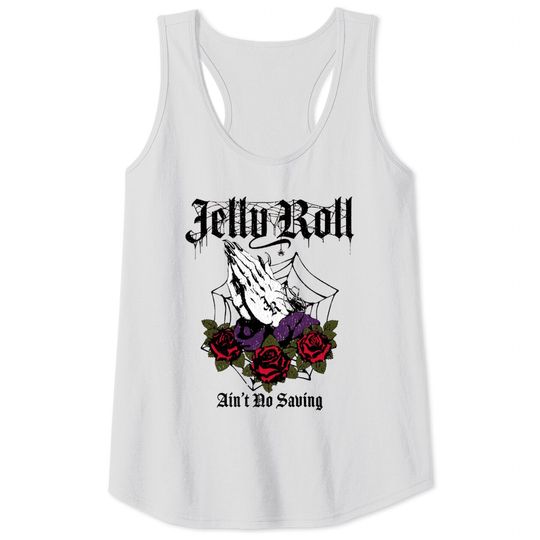 Jelly Roll Merch Spider Tank Tops Tank Tops