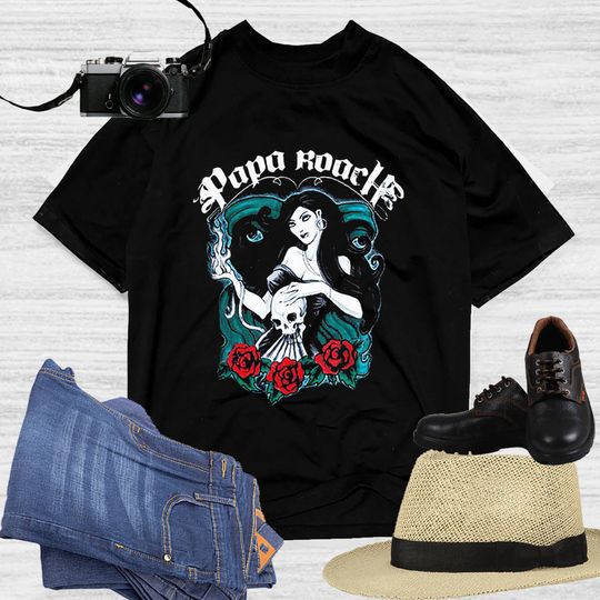 Discover Vintage Papa Roach Bruja T-Shirt, Papa Roach Band Shirt, Papa Roach Tour Shirt