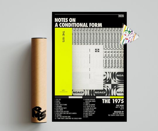 The 1975 Poster | Notes On A Conditional Form Poster