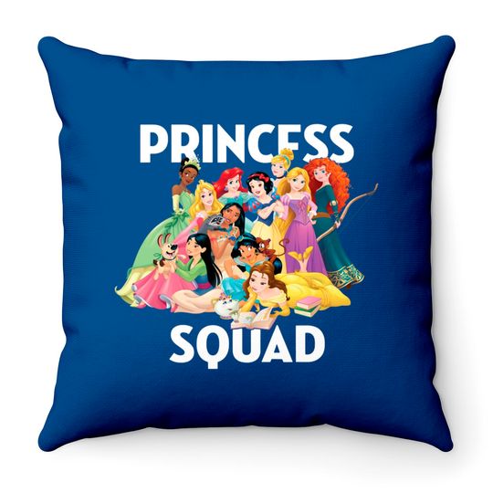 Princess Squad - Disney Princess Throw Pillows