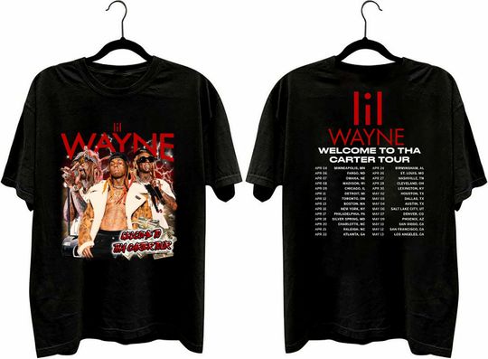 2sides Lil Wayne welcome to tha carter tour 2023 Shirt