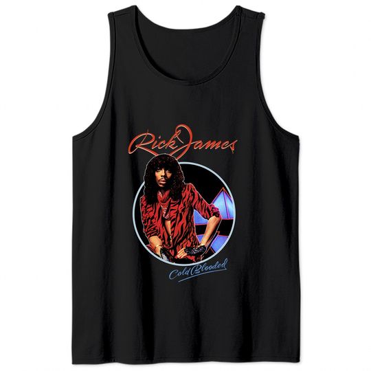 1983 Rick James Tank Tops Cold Blooded Tank Tops