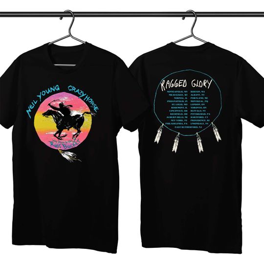 Neil Young  Ragged Glory 1991 Concert T-Shirt