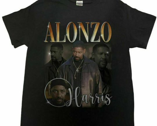Alonzo Harris T-Shirt, Training Day Denzel Washington Alonzo Harris Movie T-Shirt