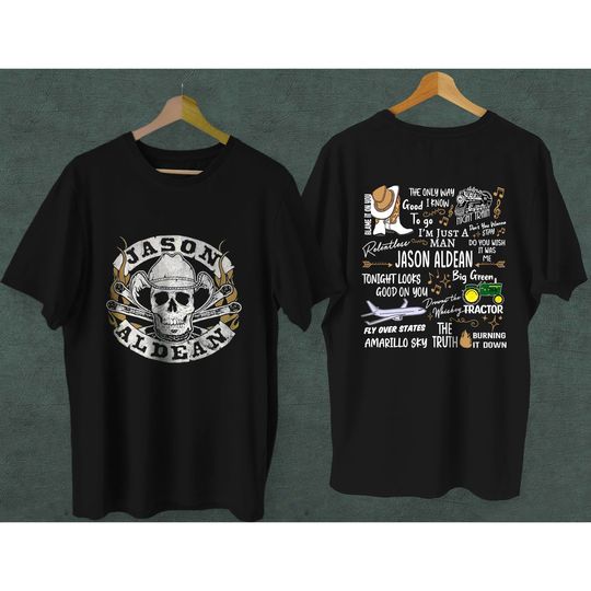 Jason Aldean Rock N Roll Cowboy Tour 2022 T-Shirt