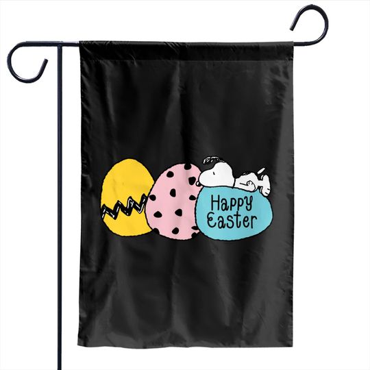 Snoopy - Happy Easter Garden Flags