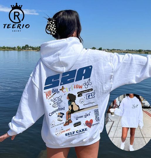 Discover SZA SOS Full Tracklist Hoodie, Vintage SZA Shirt, Bill Kill, Low, Ghost At The Machine