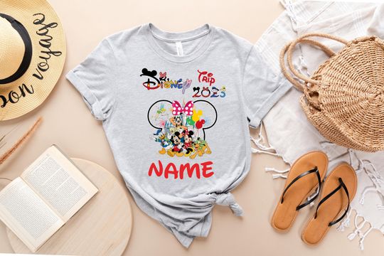 Discover Custom Name Family Trip 2023 Shirt, Disney Vacation Shirts, Animal Kingdom Shirt