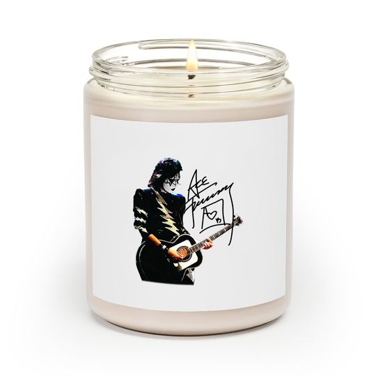 Vintage Ace Frehley KISS Signed Scented Candles