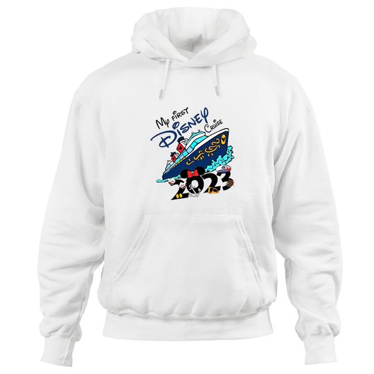 My First Disney Cruise 2023 Hoodies, Unisex Disney Cruise Hoodies