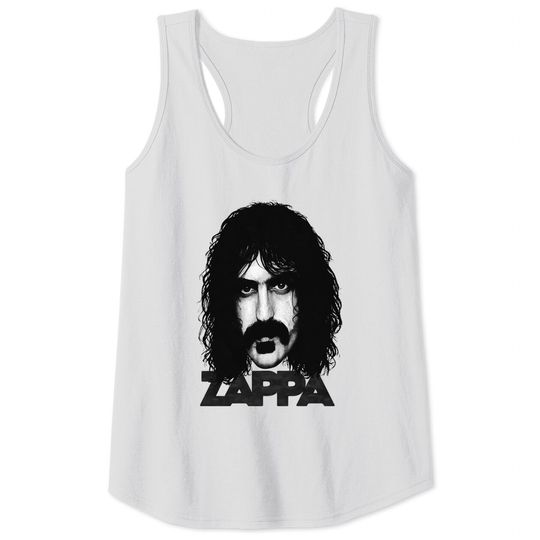 Frank Zappa Unisex Tank Tops: Big Face
