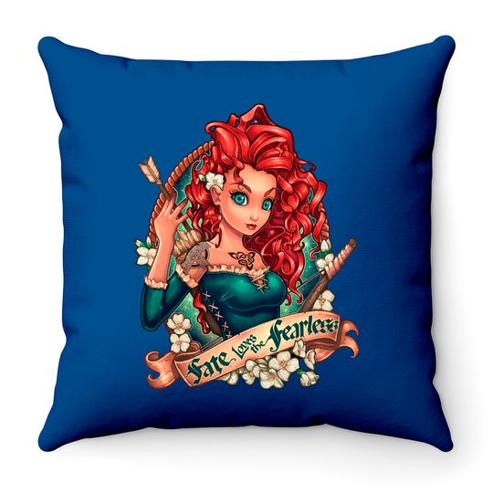 Disney Merida Throw Pillows, Brave Throw Pillows, Disney Princess Throw Pillows
