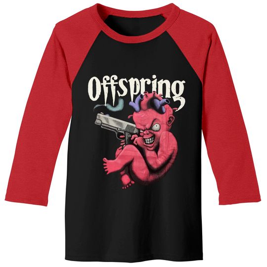The Offspring Tour 1994 Baseball Tees, 90s The Offspring Rock Band Tour Concert Baseball Tees