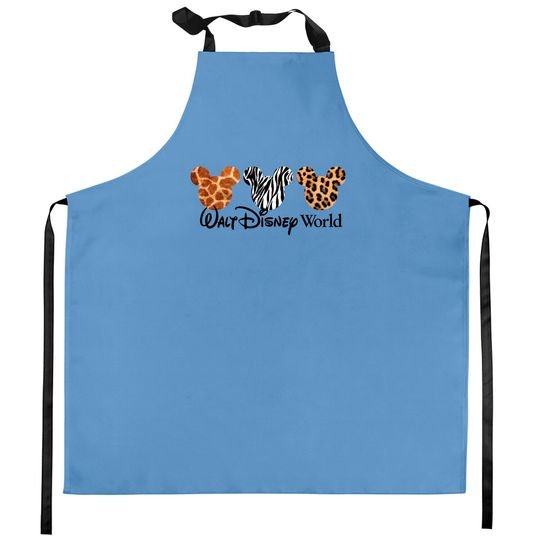Disney Animal Kingdom 50 Magical Years Disneyworld Kitchen Aprons, WDW 50th Anniversary Kitchen Aprons