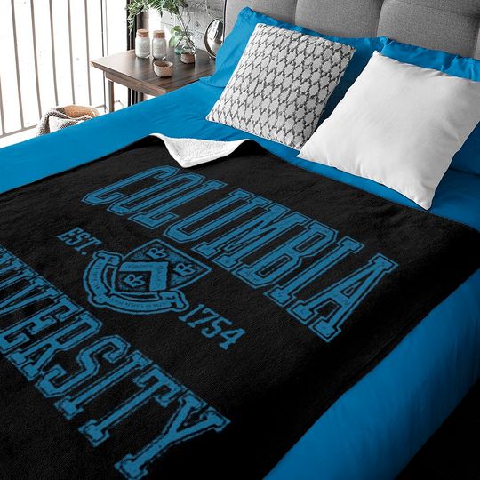 Discover COLUMBIA UNIVERSITY - Distressed Crest Unisex Baby Blankets