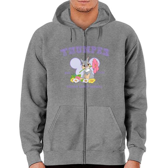Vintage Disney Thumper Zip Hoodies