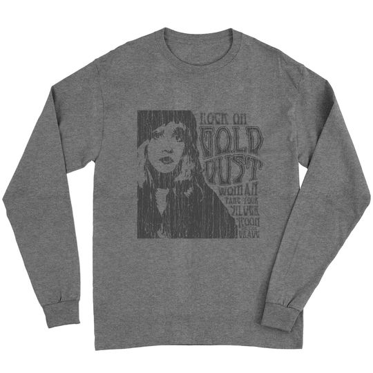 70's Vintage Style / Stevie Nicks Inspired - "Gold Dust Woman" Flowy Dolman Band Long Sleeves