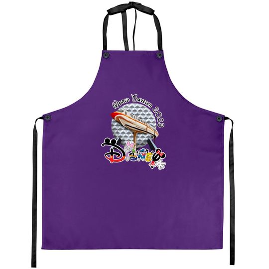 World Traveler 2023 Epcot family Aprons, World Traveler 2023 Disney Epcot Group Aprons