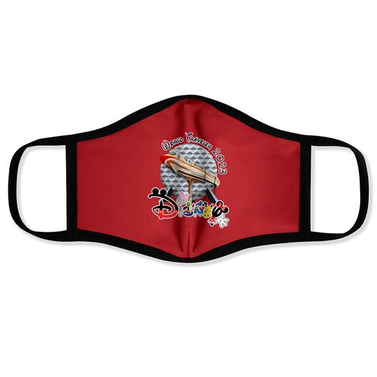 World Traveler 2023 Epcot family Face Masks, World Traveler 2023 Disney Epcot Group Face Masks