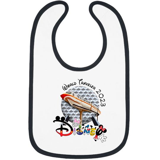 World Traveler 2023 Epcot family Bibs, World Traveler 2023 Disney Epcot Group Bibs