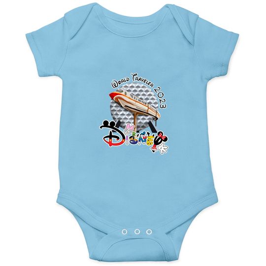 World Traveler 2023 Epcot family Onesies, World Traveler 2023 Disney Epcot Group Onesies