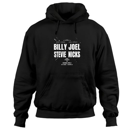 Billy Joel n Stevie Nicks Tour 2023 Hoodies, Billy Joel In Concert Hoodies
