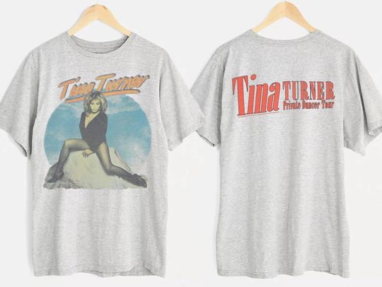 1984 Tina Turner Private Dancer Tour T-Shirt, Tina Turner Tour 1984 Shirt