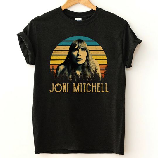 Joni Mitchell Retro Vintage T-Shirt, Joni Mitchell Shirt