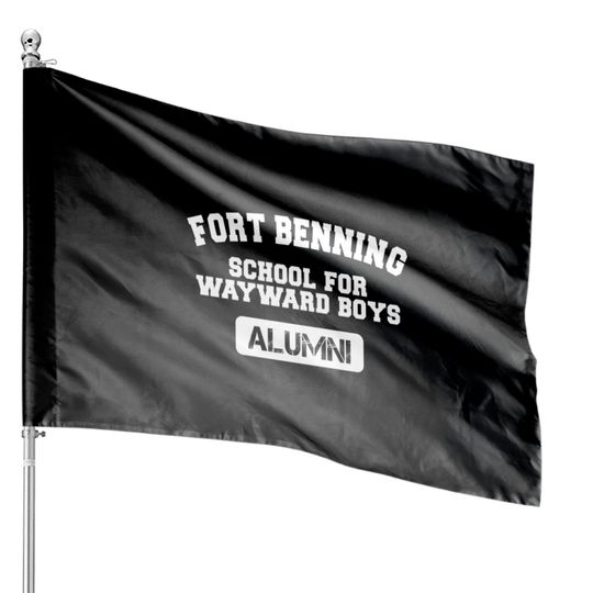 Fort Benning School for Wayward Boys Alumni BCT House Flags