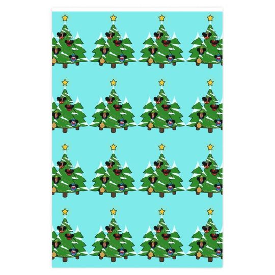 Disney Themed Wrapping Paper