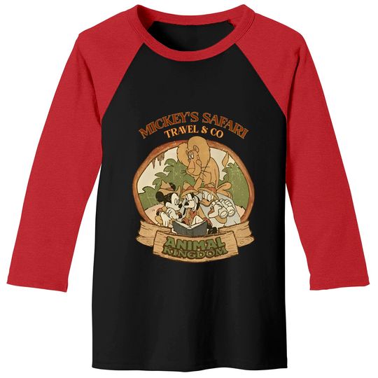 Retro Disney Animal Kingdom Baseball Tees, Disney Family Vacation Baseball Tees,Vintage Disney Safari