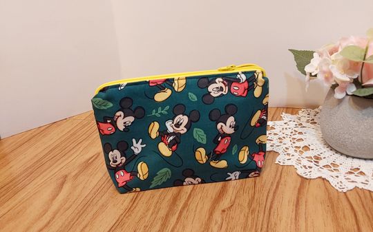 Disney Mickey Makeup bag, cosmetic bag, reusable bag