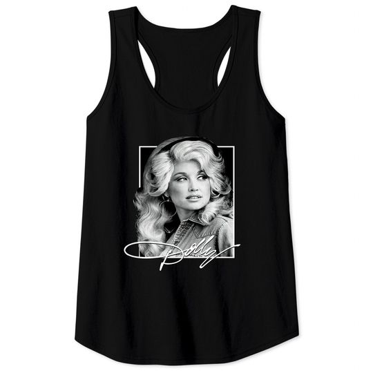 Dolly Parton Vintage Tank Tops, Dolly Tank Tops