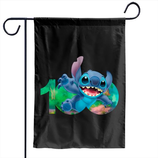 100 Anniversary Stitch D100 Garden Flags Stitch 100th Disney Anniversary Garden Flags, Disney 100 Years of Wonder Garden Flags